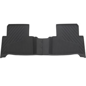 GM Accessories 84708335 Crew Cab Second-Row Interlocking Premium All-Weather Floor Liner in Jet Black