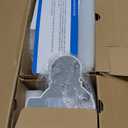 Petgravity Smart Pet Water Fountain - Stainless Steel Bowl, 2025 Upgraded Automatic Water Dispenser for Cats & Small Dogs, Self-Refill Tipping Wastewater Separation, 3.5L/118.4oz