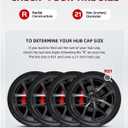 All-in-one Wheel Rim Protector for Tesla Model Y Juniper 21"Arachnid 2.0 Wheels- Strips for Curb Rash Prevention Wheel Rim Protector Easy to Install (Incognito Gray, 21'' Model Y Juniper-4pcs)
