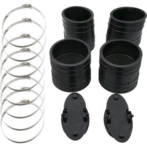 Exhaust Y-pipe Kit 807166A3 Hose Bellows 32-14358T 32-44348T MerCruiser 1982-96