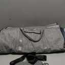 Ultimate 3-in-1 Garment Duffel Bag – Wrinkle-Free, Spacious 50L Capacity, Waterproof, Ideal for Business Trips & Weekend Getaways (Light Grey)