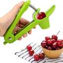 Culinary Fresh Cherry Olive Pitter Corer Remover Kitchen Tool Gadget Green