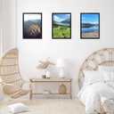 11x16 Picture Frame Black for Wall Hanging, Wall Mounting Horizontally or Vertically, 11 x 16 Wall Gallery Poster Photo Frame with Shatter Resistant Plexiglass, Black