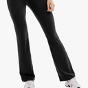Ipletix Flare Leggings for Women-Bootcut Yoga Pants for Women High Waisted Flared Leggings Dress Pants Size M