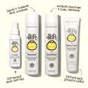 Sun Bum Curls and Waves Styling Cream - Lightweight Formula for Wavy and Curly Hair - Nourishing Kukui Nut and Coconut Oil - Frizz Free finish - Vegan and Cruelty Free - 5 oz