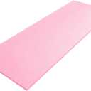 Amylove Polyurethane Foam 24" x 72" High Density Cushion Upholstery Foam Sheet for Seat Replacement DIY Projects Chairs Headboards Sofas Home(1/2" x 24" x 72",Pink)