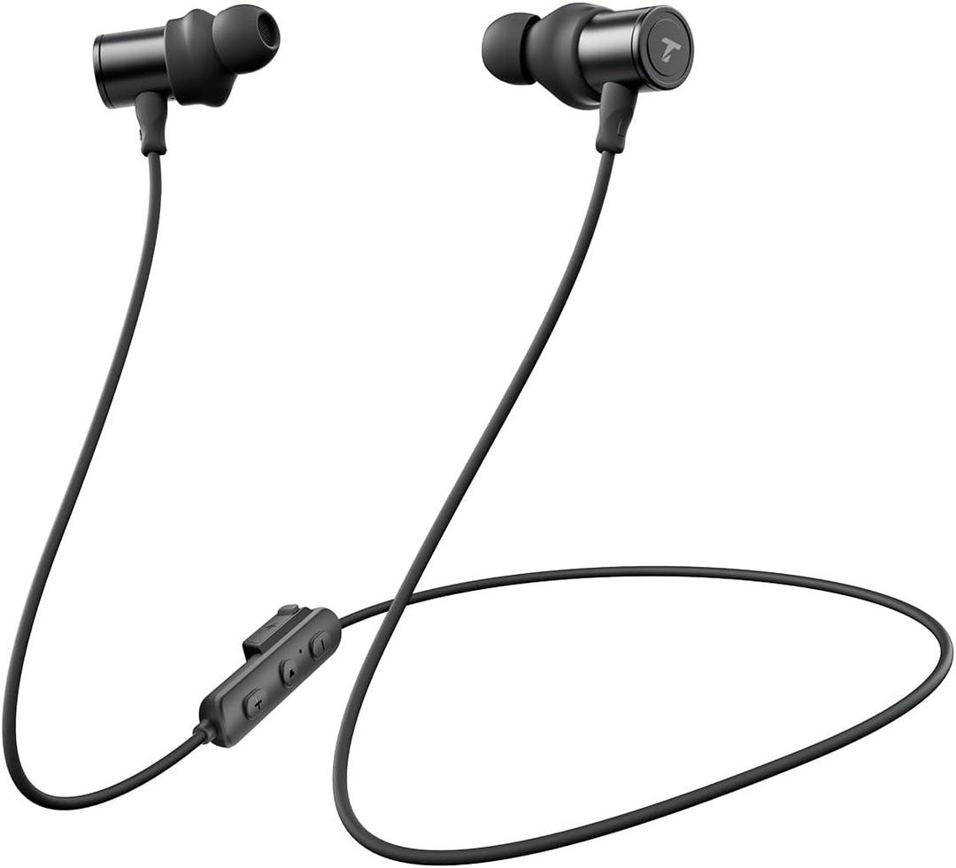 Truefree Wireless Earbuds, HD-100 Bluetooth 6.0 Sport Earphones, Magnetic Wireless Headphones, 11mm Driver Spatial Audio, IP67 Waterproof, 20H Playtime, AI Enhanced Calls, App Control, Dual Connection