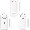 TECKNET Door Alarms for Kids Safety, Window Alarm Pool Alarms Door Alarm for Home Security, 2-in-1 Alarm & Chime, 3-Level Volume Control, Wireless Alarm for House Hotel Cars Sheds Caravans (3 Pack)