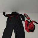 Kids Stealth Ninja Costume (L (10-12), Black)
