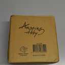 Amazing Abby Acrylic Luncheon Napkin Holder (6.5"x6.5"), Clear Plastic Napkin Dispenser with Weighted Arm and Non-Slip Pads, Great for Kitchen Counter, Dining Table, Bathroom Vanity, and More