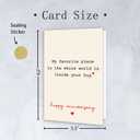 5 x Anniversary Card Gifts for Him Her, Romantic Anniversary Card for Husband Wife Boyfriend Girlfriend Couple
