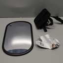 Baby Car Mirror, Safety Car Seat Mirror for Rear Facing Infant, Clear Wide View, 360Rotation, Easily Observe the Baby Move, Secure, Shatterproof, Crash Tested and Certified (Black)