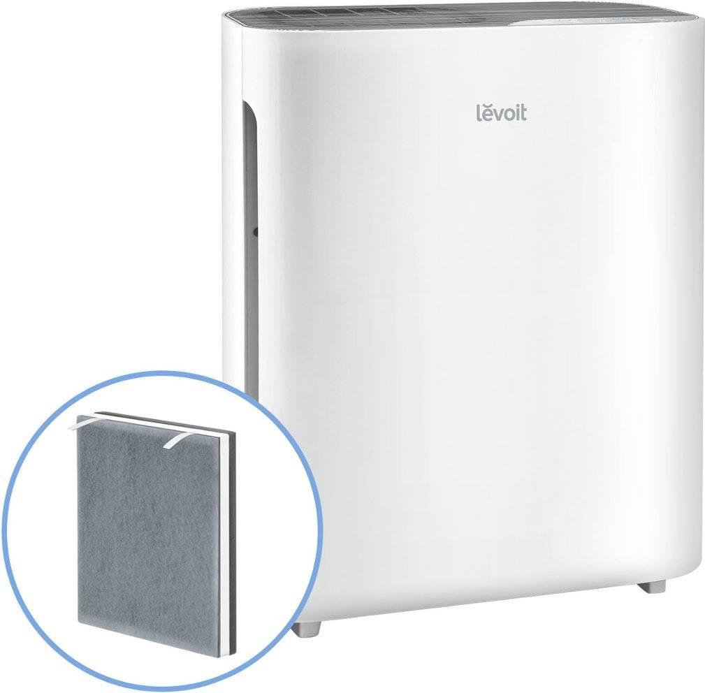Levoit - Vital 100 Plus 300 Sq. Ft True HEPA Air Purifier with Replacement Filter - White