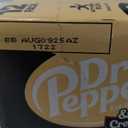 DR PEPPER and Cream Soda Zero Sugar, 12 fl oz cans, 12 pack