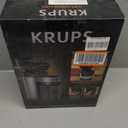 KRUPS Flat Burr Coffee Grinder Electric, 18 Adjustable Grind Settings, 2-20 Cups per Grind, Single Touch, Coffee Bean and Spice Grinder, Stainless Steel, Black