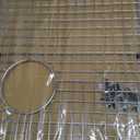 Serene Valley Sink Bottom Grid 27-1/2" x 15-1/2", Rear Drain with Corner Radius 3/16", Kitchen Sink Grid NDG2816R
