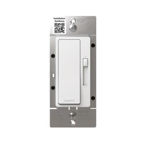Legrand Radiant 150-Watt Dimmer Light Switch, Single-Pole/3-Way LED Dimmer for Dimmable Lights, RHL153PW, White