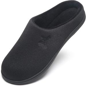 MAIITRIP Men's Cozy Memory Foam House Slippers Non Slip (Size:9-10)