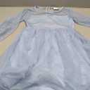 Arshiner Girls Dresses Contrast Mesh Long Sleeve Twirly High Low Birthday Party Formal Dress 6
