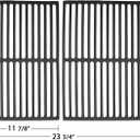 Hongso 17.25" Cast Iron Grill Grates for Weber Spirit 300 Series E & S 310 320 330 II E/S 310, Spirit 700, Genesis Silver Gold Platinum B/C, Genesis 1000 2000 5000, Weber 900 Grill 7638 7525 7526 7627