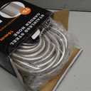 Stainless Steel Garden Hose 75ft Heavy Duty Metal Water Hoses with 10 Function Water Hose Nozzles for Yard Outdoor