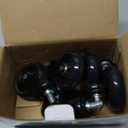 RidRed Office Chair Wheels - Replacement Rubber Wheels - Universal Fit 3 Inch Casters, Heavy-Duty Chair Casters, Noise Free, Fits 98% Chair, for All Floor (5) (Transparent)