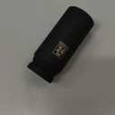 MTO 1/2" Drive 12mm Deep Impact Socket, 6 Pt. Metric Socket, CR-MO Steel & Anti-Corrosion Coating for Heavy-Duty Use