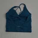 Danysu Sculpt Workout Tank Tops Women Backless Longline Sports Bras Strappy Padded Yoga Top S
