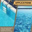 8 Pack Hot Tub Scum Absorber Pool Surface Cleaner Reusable 3-inch Foam Ball Absorbs Oils, Lotions Makeup Prevents Scum Lines & Filter Clogs