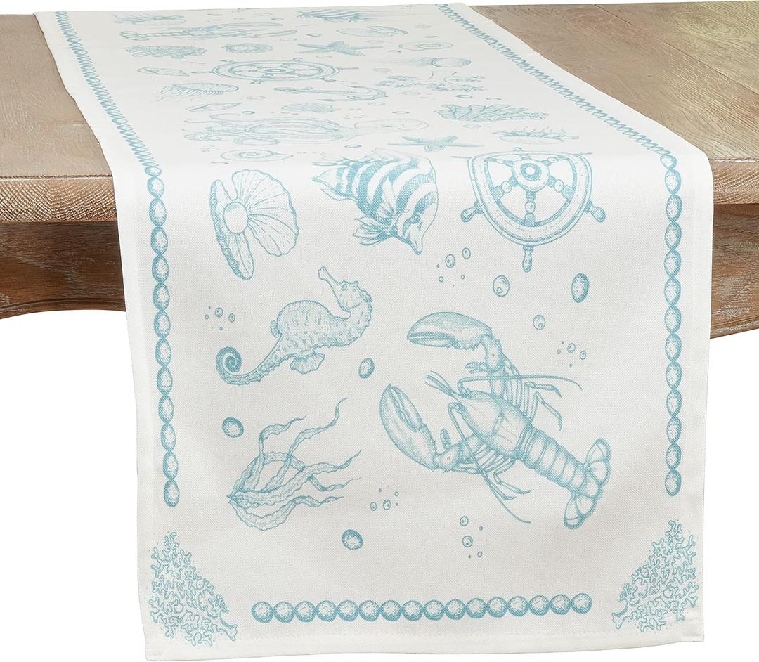 Sea Life Table Runner
