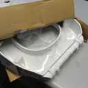KOHLER 25876-0 Hyten 3" Height, Elevated Soft Close Round Toilet Seat, Contoured Seat with Grip-Tight Bumpers, Quick-Attach Hardware, White