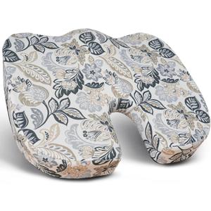 Tailbone Pain Relief Cushion, Memory Foam Seat Cushion for Pressure Relief Coccyx Cushion for Sciatica Pain Ergonomic Seat Cushion for Office Desk Chair (Flower1)