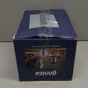 GANIZA Food Processors, Electric Food Chopper with Meat Grinder & Vegetable Chopper - 2 Bowls (8 Cup+8 Cup) with Powerful 450W Copper Motor - Includes 2 Sets of Bi-Level Blades for Fruits/Meat/Nuts (Black)