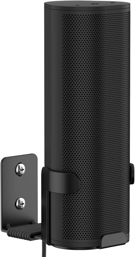 Upgraded Metal Wall Mount for Sonos Roam, Roam 2 & Roam SL  Heavy-Duty Speaker Bracket for Sonos Roma Mount Holds Up to 30 lbs Easy Installation, Black