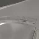 Acrylic Corner Shower Shelves,Adhesive Shower Caddy Organizer for Bathroom Storage Home Decor,Clear, RustProof, No Drilling Bathroom Wall Shelf,2-Pack
