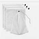 3 Pcs Pool Leaf Vacuum Net Bag Replacement with Locking Cord, 9 * 12.6in, Mesh Pool Vacuum Bags Set, Premium Nylon Mesh, Drawstring Design, Pool Cleaner Replacement