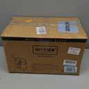 Matthew Cleaning 22 Quart Compact Mop Bucket INCL.2 Pack Mop Head with Side Press Wringer On Wheels,Tandem Portable Floor Cleaning Wavebrake,Ideal for Household,Industrial,Restaurant,Janitorial Use (Yellow)