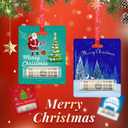 2 x Christmas Money Holders for Cash, 8Pcs Funny Xmas Decorations Ornaments Gifts for Christmas Decor Tree Hanging Accessories Money, for Grandkids & Teens