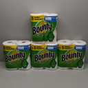 Bounty Quick Size Paper Towels, White, 8 Family Rolls = 20 Regular Rolls (Packaging May Vary)