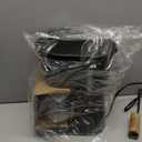 12-Cup Drip Coffee Maker with Reusable Filter,Programmable Clock,Auto Brew,Water Window,Keep Hot Plate,Glass Carafe,Compact Design for Kitchen, Office, Silver and Black, Stainless Steel