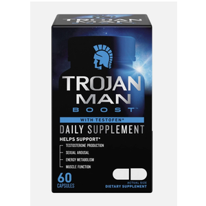 Trojan Man Boost Male Enhance Daily Supplement - 60 Capsules - Exp: 10/25