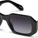 QUAY - Women's Sunglasses, Oversized Square Shades, UV Protected Lenses