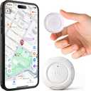 GPS Tracker for Vehicles, No Monthly Subscription, iOS & Android App, Magnetic Mount IP67 Waterproof, Built-in Speaker, 2-Year Battery, Location History and Sharing