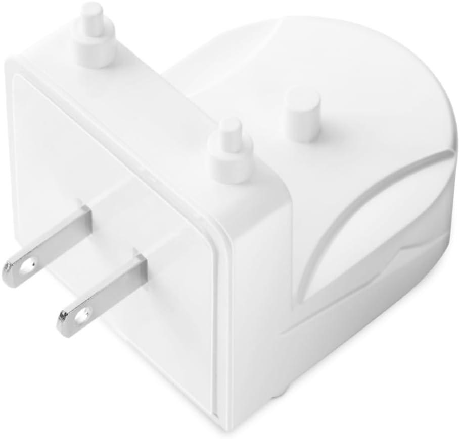 Wall Charger for Philips Sonicare Electric Toothbrush, Wireless Electric Toothbrush Wall Charger for HX6100 /HX3000 /HX6000 /HX8000 /HX9000, IPX7 Waterproof (White)