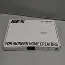 KES Toilet Paper Holder Stand 26" H (Taller Version), Free Standing Toilet Paper Roll Holder with Weighted Base for Bathroom, Rustproof SUS304 Stainless Steel Brushed Finish, BPH283S66-2