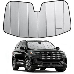 2020-2024 Explorer Windshield Sun Shade for Ford Explorer 2020 2021 2022 2023 2024 Automotive Car Front Window Sunscreen Sunshade