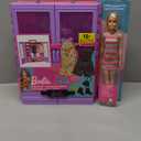 Barbie Doll & Playset, Fashionistas Ultimate Closet with Clothes (3 Outfits) & Fashion Accessories Including 6 Hangers