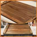 Noodle Board Stove Cover with Handles for Electric, Gas Stove Top (Acacia Wood)  29.5"L x 22"W x 1.2"Th