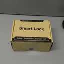 Keyless Entry Door Lock - Fingerprint Door Locks with App Control - Smart Deadbolt for Front Doors - Biometric Security, Auto-Lock&One-Touch-Lock, IP54 Waterproof, Easy Install