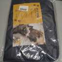 Dog Bed Mat, Soft Foam Kennel Pad Washable Pet Dog Crate Pad with Anti-Slip Bottom for Small/Medium Dogs, Black 31"x20"